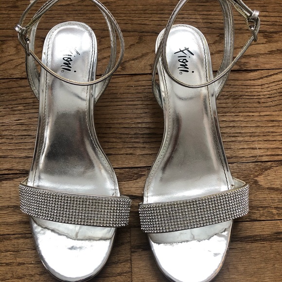 Payless Shoes - Silver high heels